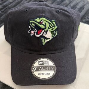 New Era 9TWENTY adjustable navy hat with Gwinnett Stripers logo